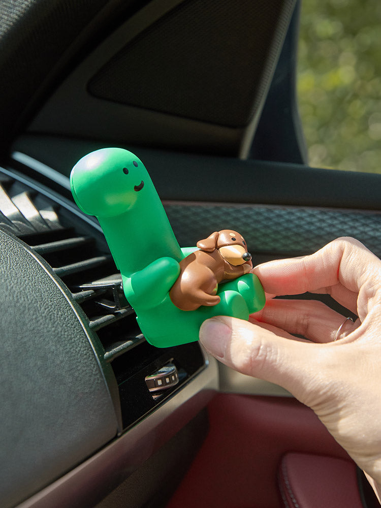 JOGUMAN LIVING_HOUSEHOLD_ 파인 우디 조구만 브라키오&우디 Throw Away 차량용 방향제 (파인 우디)