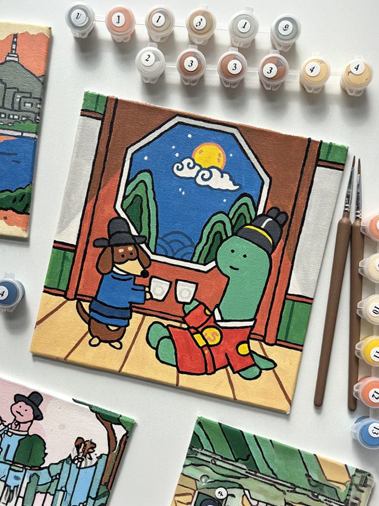 JOGUMAN OFFICE_ 데일리세트 조구만 웰컴투코리아 드로잉세트