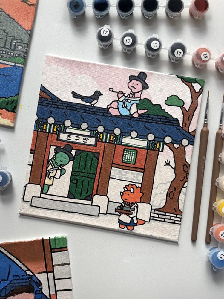 JOGUMAN OFFICE_ 데일리세트 조구만 웰컴투코리아 드로잉세트