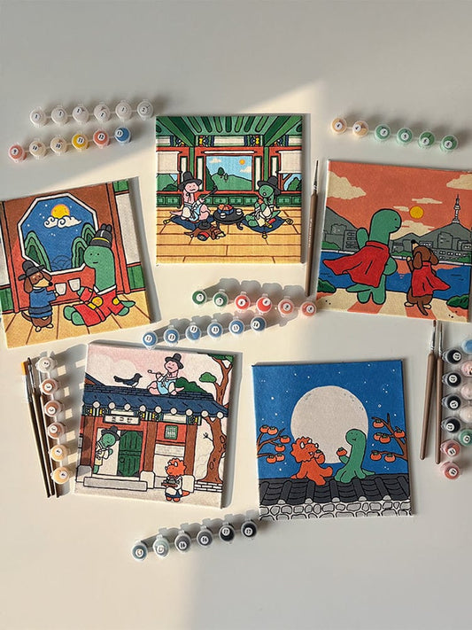 JOGUMAN OFFICE_ 데일리세트 조구만 웰컴투코리아 드로잉세트