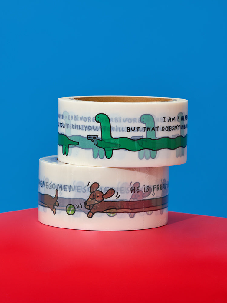 JOGUMAN OFFICE_ 조구만 히어로 박스 테이프