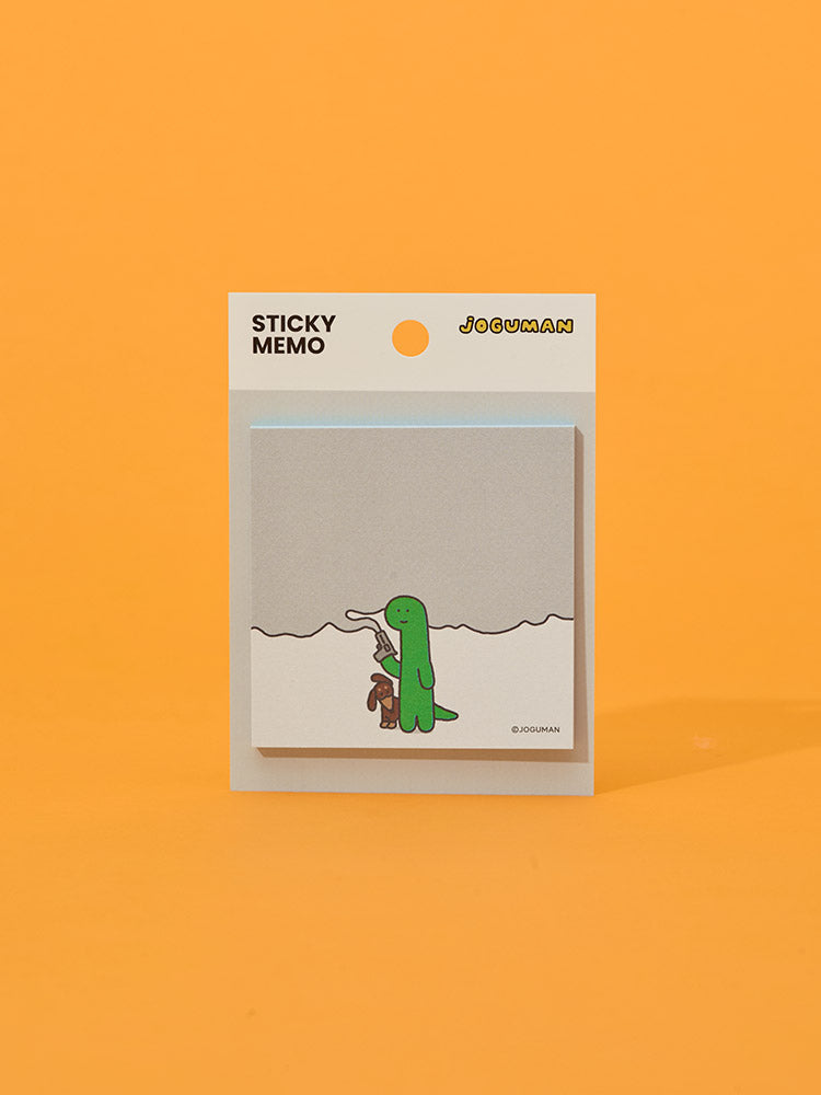 JOGUMAN OFFICE_ 총 조구만 브라키오&우디 Throw Away 총 점착 메모지