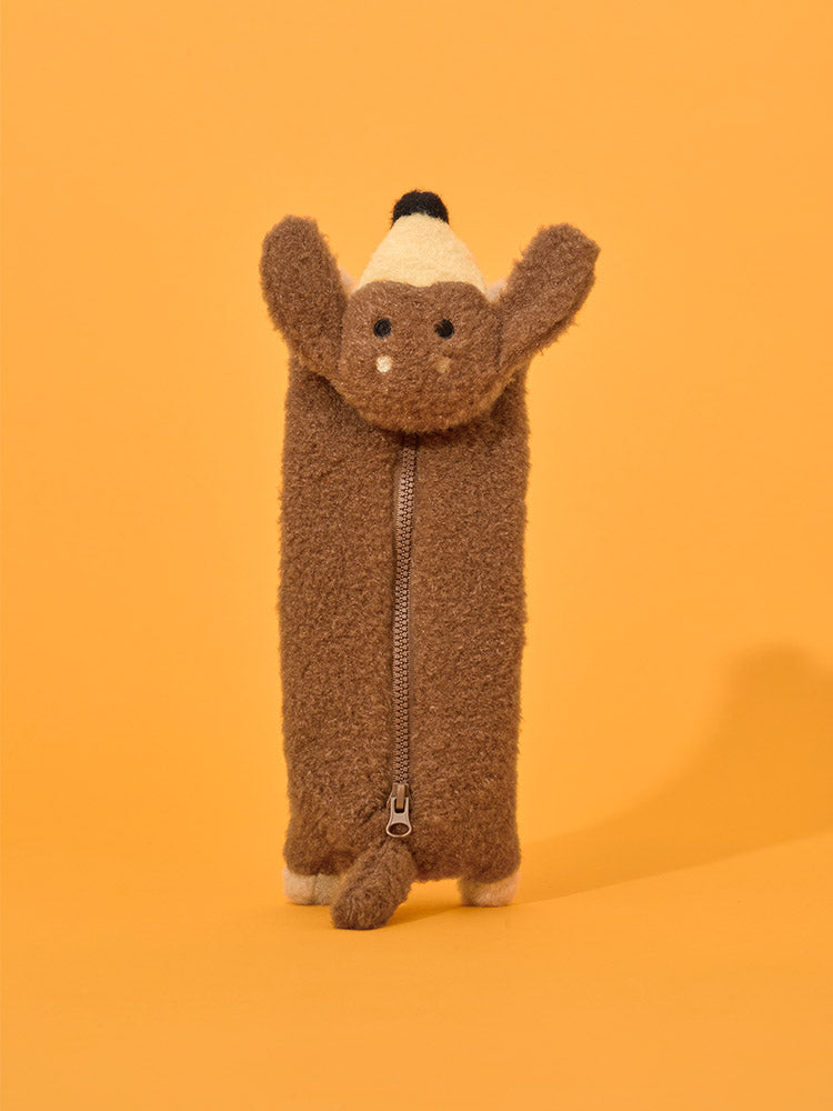 JOGUMAN POUCH_ 우디 조구만 우디 Throw Away 입체 파우치