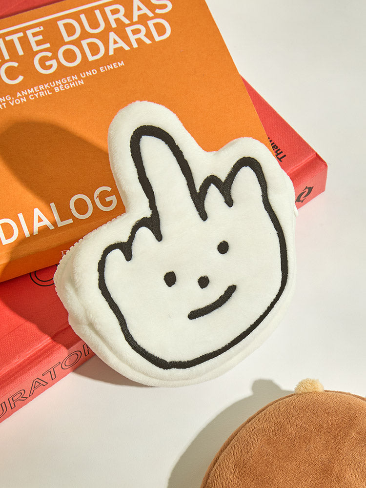 JOGUMAN POUCH_ 손가락 조구만 Throw Away 손가락 납작 파우치