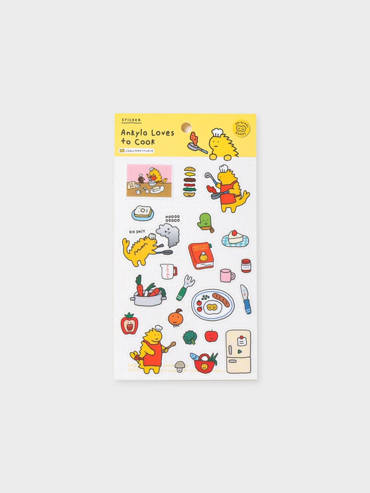 Joguman STICKER/CARD 단품 [NEW] 조구만 스튜디오 안킬로는 요리를 좋아해 스티커