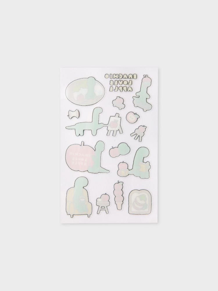 Joguman STICKER/CARD A (APPLE) 라인프렌즈 조구만 애플 데코 스티커