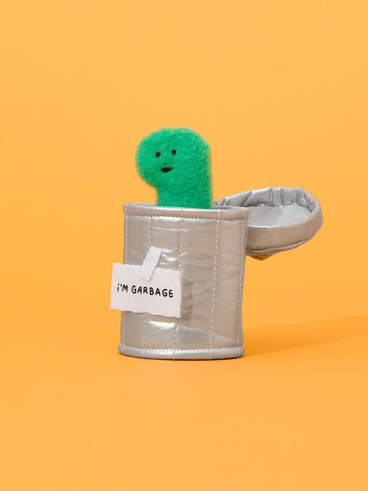 JOGUMAN TOY_ 쓰레기통 조구만 브라키오 Throw Away 쓰레기통 소형 인형