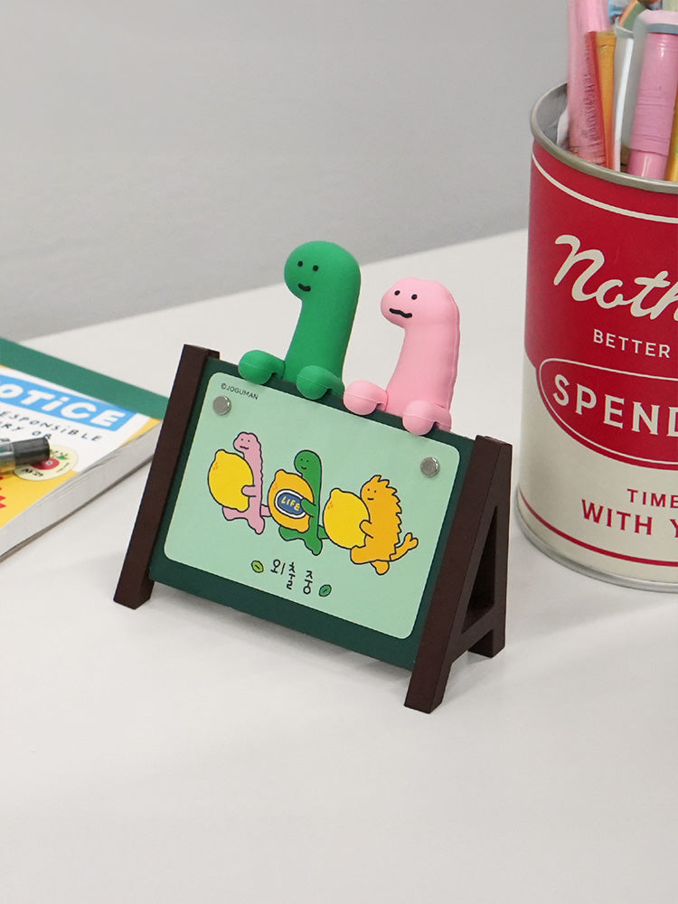 JOGUMAN TRAVEL_ 단품 조구만 주차번호판