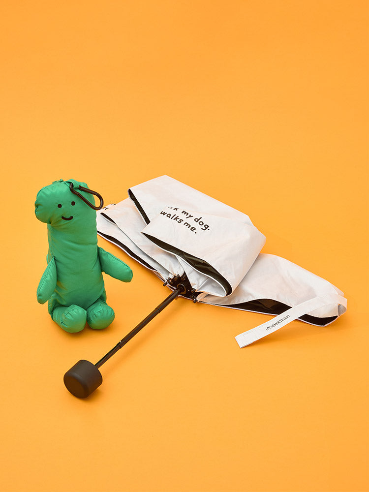 JOGUMAN TRAVEL_BEAUTY/ACC_ 그레이 조구만 브라키오 Throw Away 접이식 양우산 파우치 세트 (그레이)