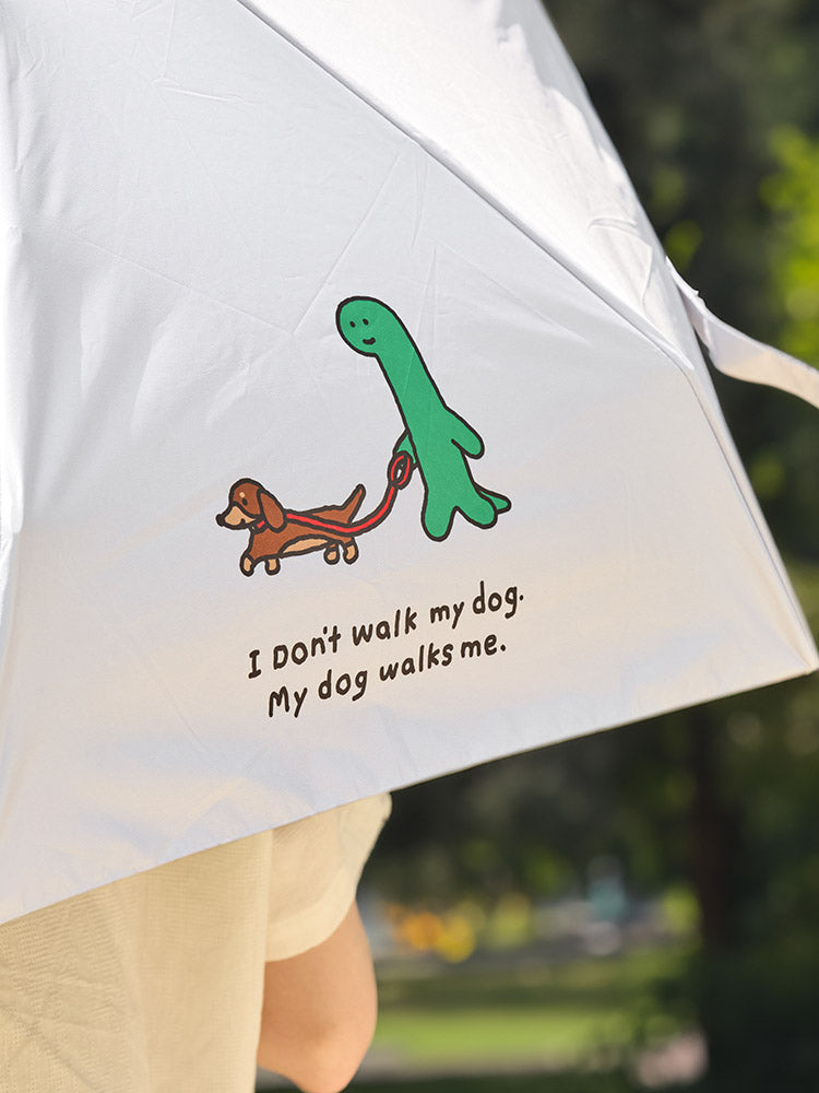 JOGUMAN TRAVEL_BEAUTY/ACC_ 그레이 조구만 브라키오 Throw Away 접이식 양우산 파우치 세트 (그레이)