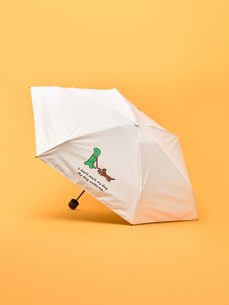 JOGUMAN TRAVEL_BEAUTY/ACC_ 그레이 조구만 브라키오 Throw Away 접이식 양우산 파우치 세트 (그레이)