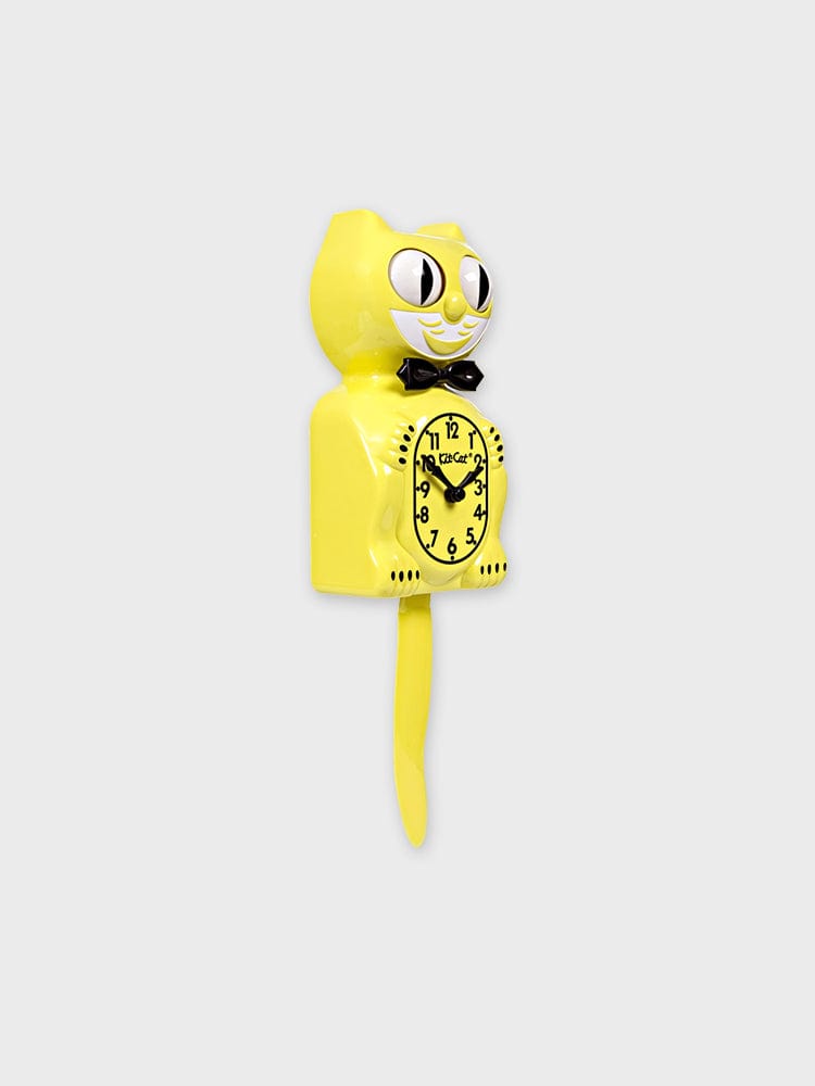 Kit-Cat Klock HOME APPLIANCE 단품 킷캣클락 보이 Majestic Yellow (BC-46)
