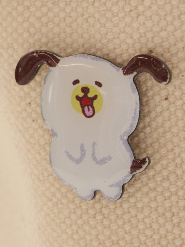 LINE FRIENDS OLIVER PANG METAL PIN BADGE 15TH ANNIVERSARY