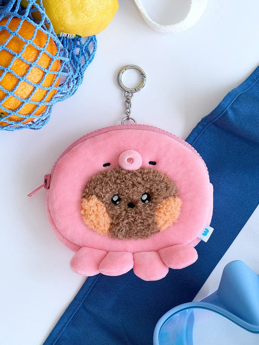 LINE FRIENDS BAG 단품 [패밀리세일] 라인프렌즈 미니니 언더 더 풀 브니니 파우치