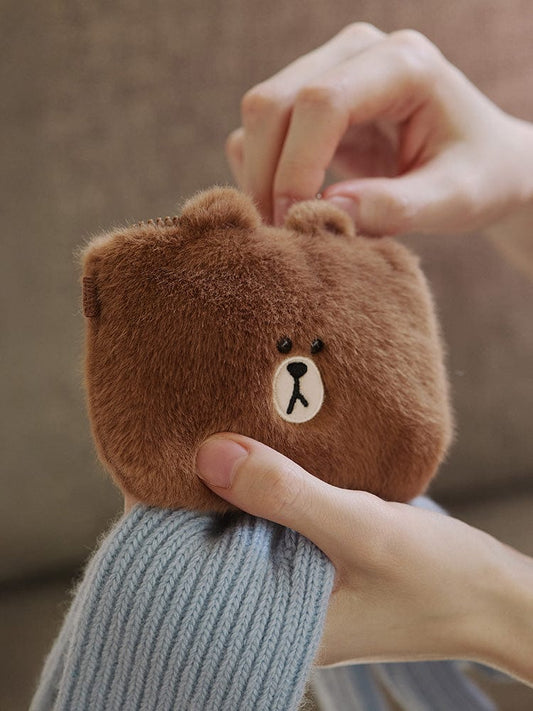 LINE FRIENDS BAG 단품 [팸세제외] 라인프렌즈 허그브라운 시즌3 카드 케이스