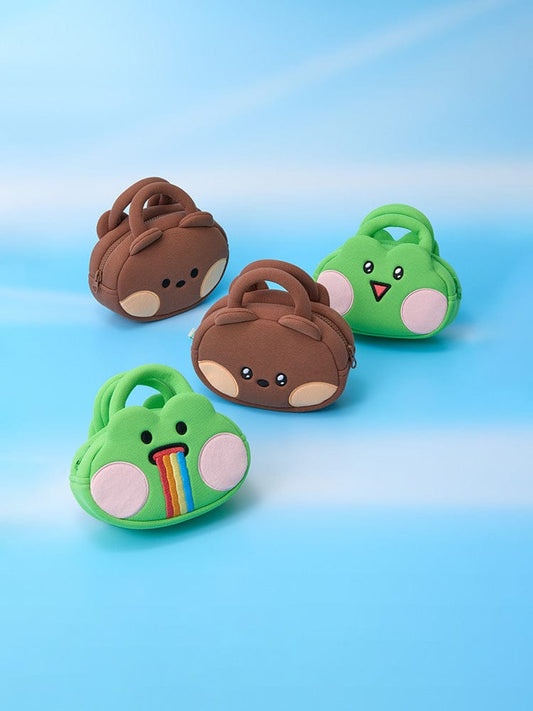 LINE FRIENDS BAG 라인프렌즈 미니니 윈터월드 토트백