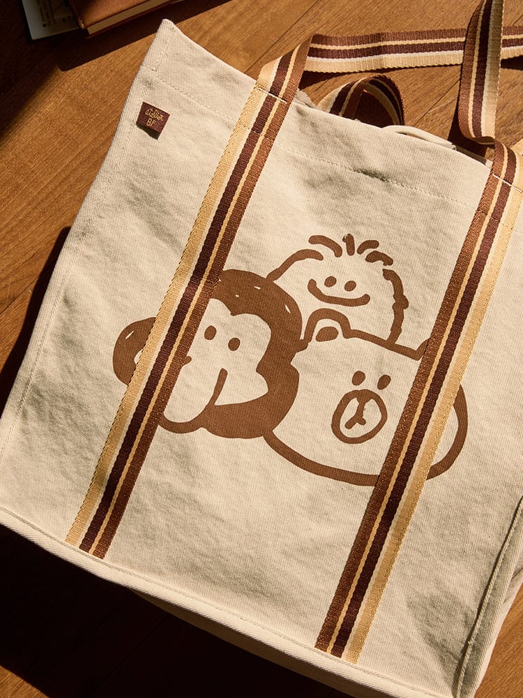 LINE FRIENDS BAG 단품 카멜 X 라인프렌즈 숄더백