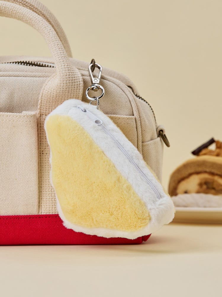 LINE FRIENDS BEAUTY/ACC_ 후르츠산도 파우치 라인프렌즈 미니니 디저트카페 후르츠산도 파우치