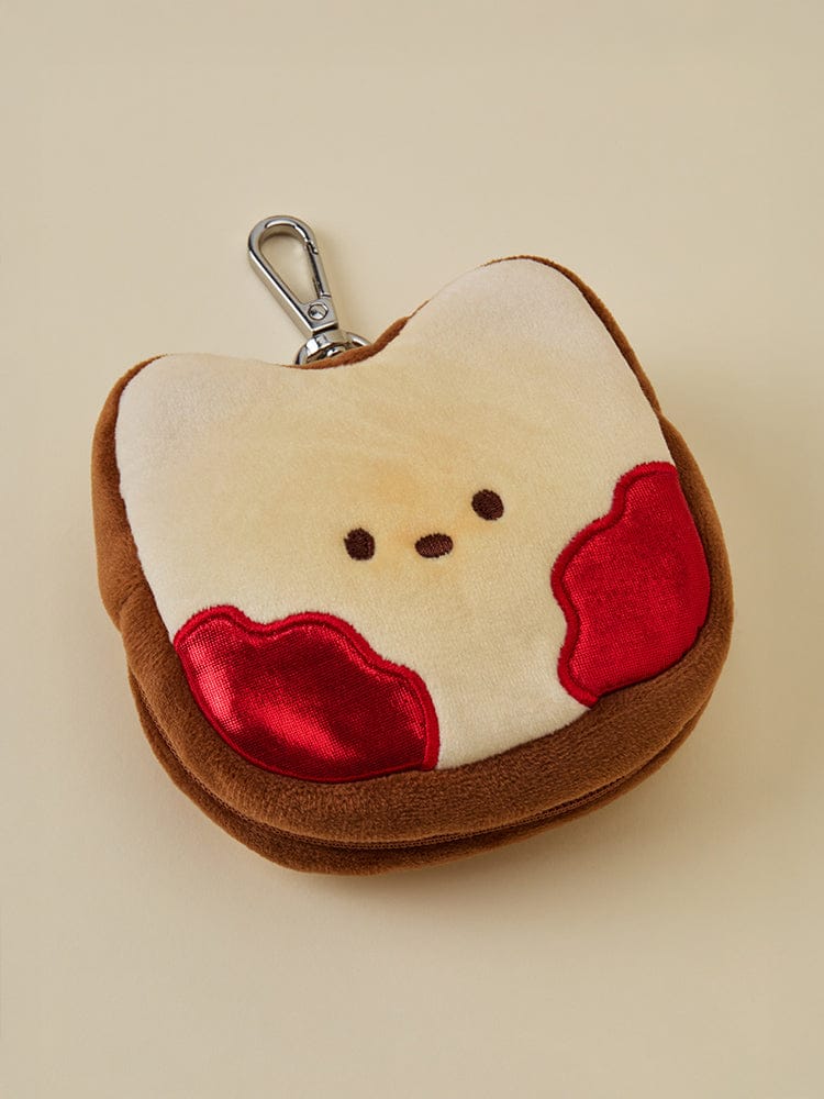 LINE FRIENDS BEAUTY/ACC_ 잼 토스트 브니니 라인프렌즈 미니니 디저트카페 브니니 잼 토스트 파우치