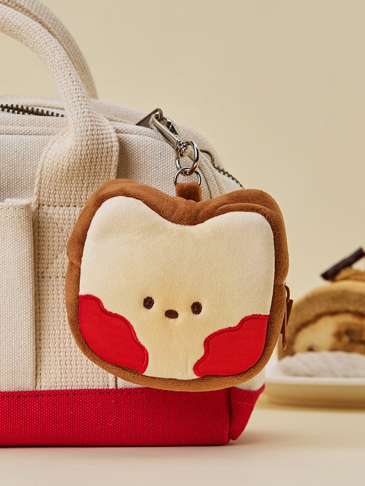 LINE FRIENDS BEAUTY/ACC_ 잼 토스트 브니니 라인프렌즈 미니니 디저트카페 브니니 잼 토스트 파우치