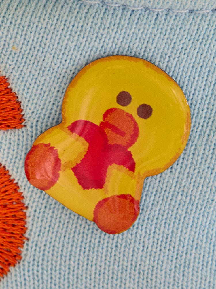 LINE FRIENDS SALLY METAL PIN BADGE 15TH ANNIVERSARY