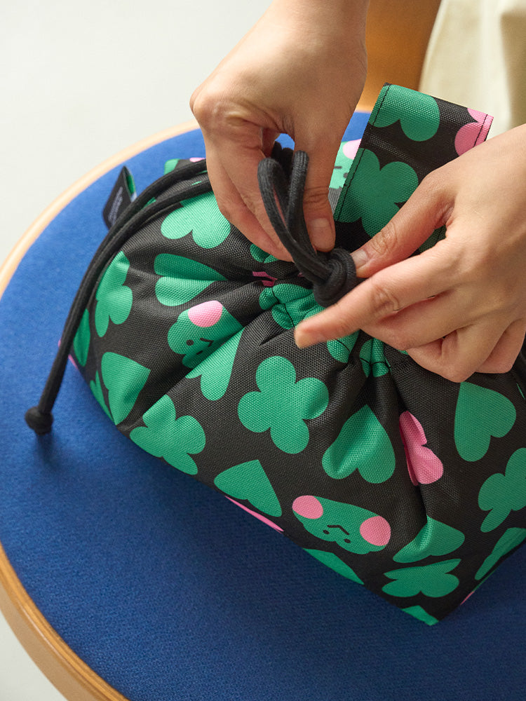 LINE FRIENDS BEAUTY/ACC_LIVING_ 단품 미니니 x 드롭드롭드롭 레니니 딜리백