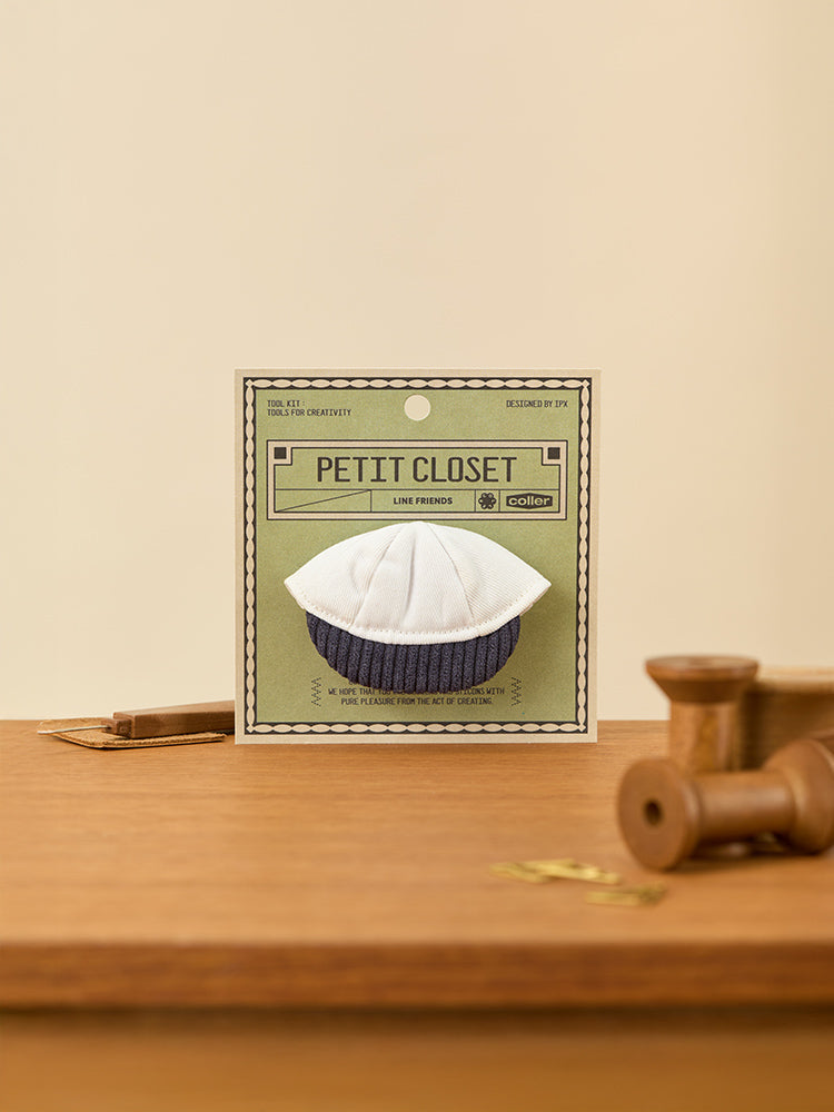 LINE FRIENDS CLOSET_TOY_ 단품 라인프렌즈 쁘띠 클로젯 화이트 볼캡