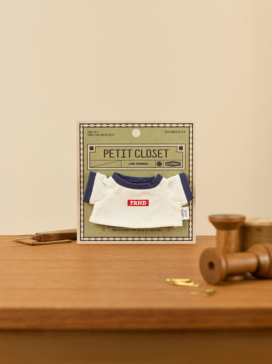 LINE FRIENDS CLOSET_TOY_ 단품 라인프렌즈 쁘띠 클로젯 링글 티셔츠