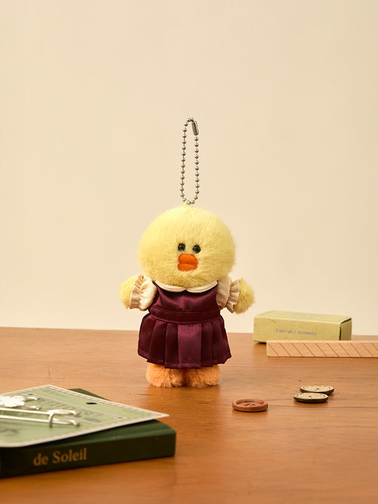 LINE FRIENDS CLOSET_TOY_ 단품 라인프렌즈 쁘띠 클로젯 새틴 원피스