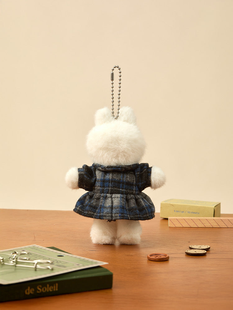 LINE FRIENDS CLOSET_TOY_ 단품 라인프렌즈 쁘띠 클로젯 체크 원피스