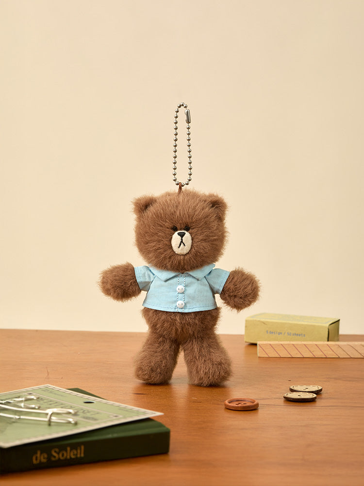 LINE FRIENDS CLOSET_TOY_ 단품 라인프렌즈 쁘띠 클로젯 블루 셔츠