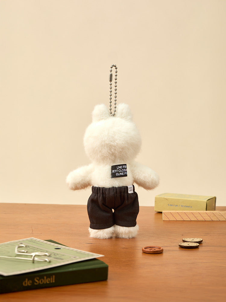 LINE FRIENDS CLOSET_TOY_ 단품 라인프렌즈 쁘띠 클로젯 블랙 정장 팬츠