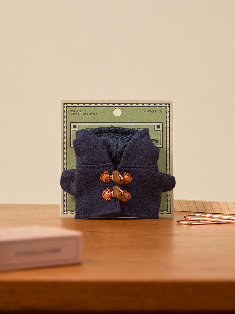 LINE FRIENDS CLOSET_TOY_ 단품 라인프렌즈 쁘띠 클로젯 네이비 더플코트