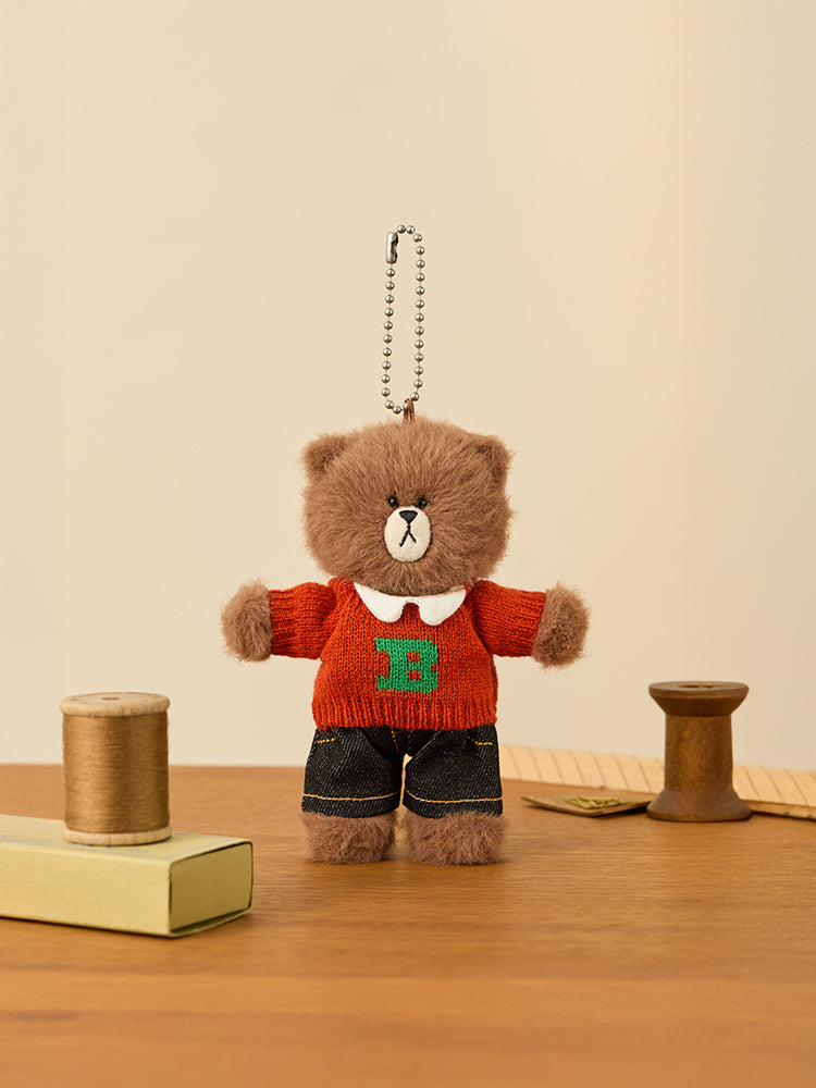 LINE FRIENDS CLOSET_TOY_ 단품 라인프렌즈 쁘띠 클로젯 오렌지B 니트