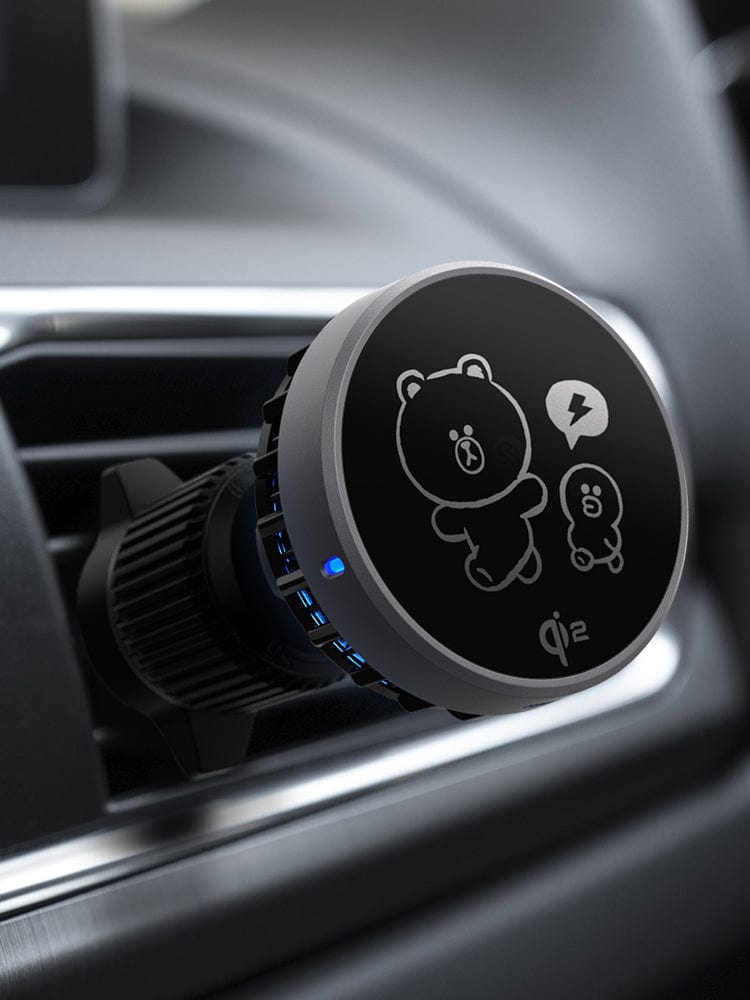 LINE FRIENDS MAGSAFE EZ WIRELESS CAR CHARGER