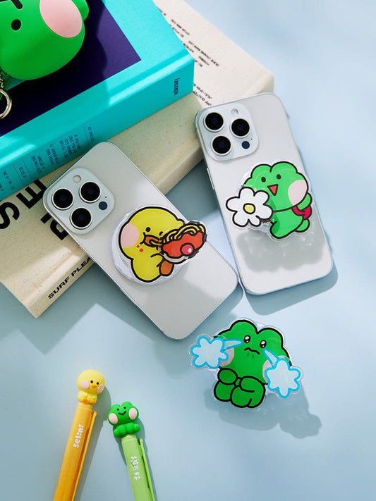 LINE FRIENDS ELECTRONICS_ 라인프렌즈 레니니 스테이 윗 미니니 맥세이프 스마트톡