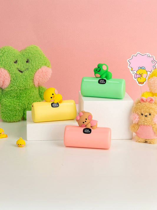 LINE FRIENDS ELECTRONICS_ 라인프렌즈 미니니 도킹형 보조배터리