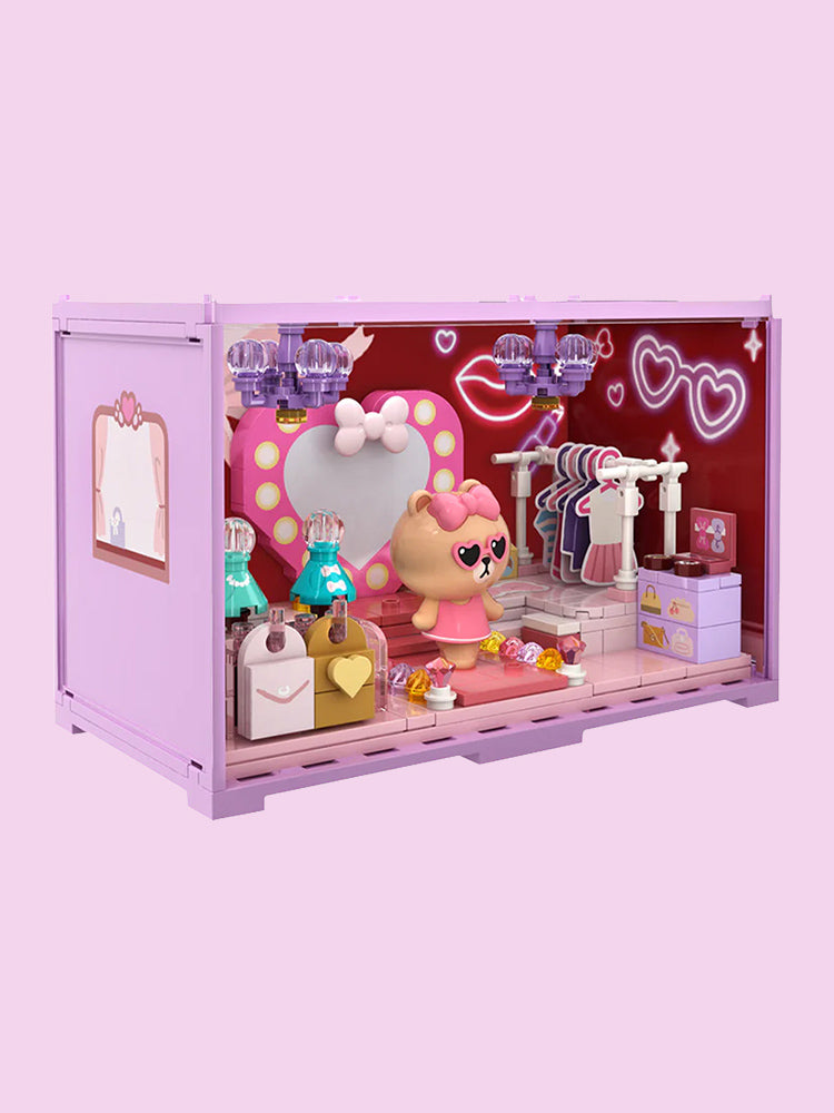 LINE FRIENDS FIGURINE 라인프렌즈 빌딩블록