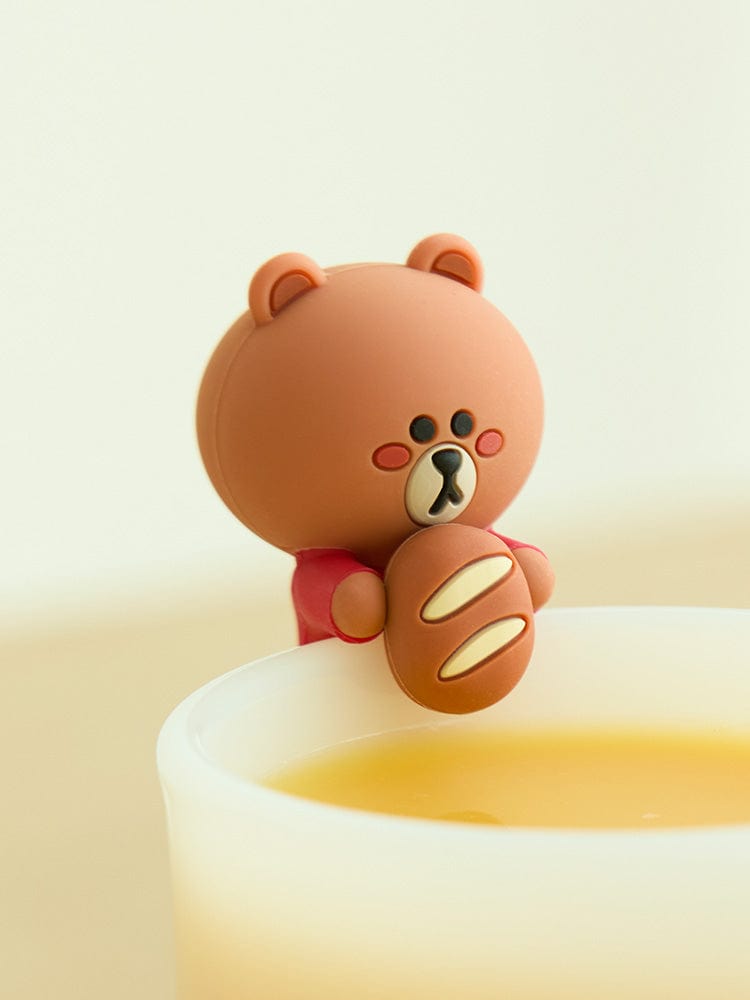 LINE FRIENDS FIGURINE 단품 라인프렌즈 브라운 ORDINARY DAYS 브라운 멀티피규어