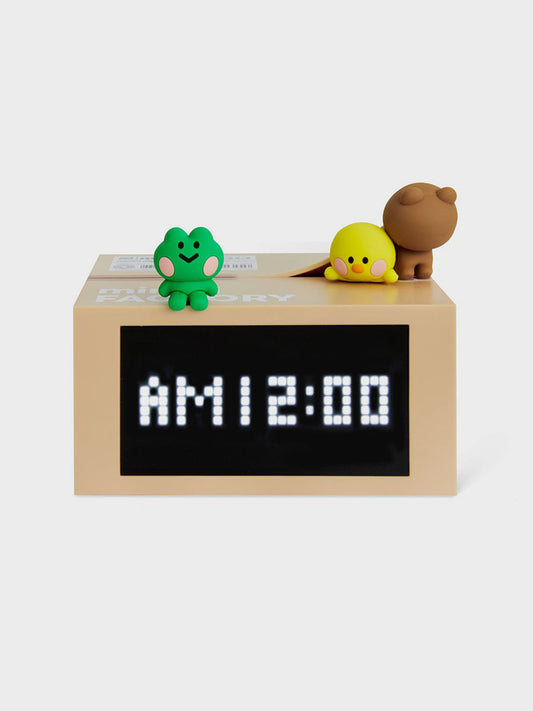 LINE FRIENDS minini DIGITAL DESK CLOCK