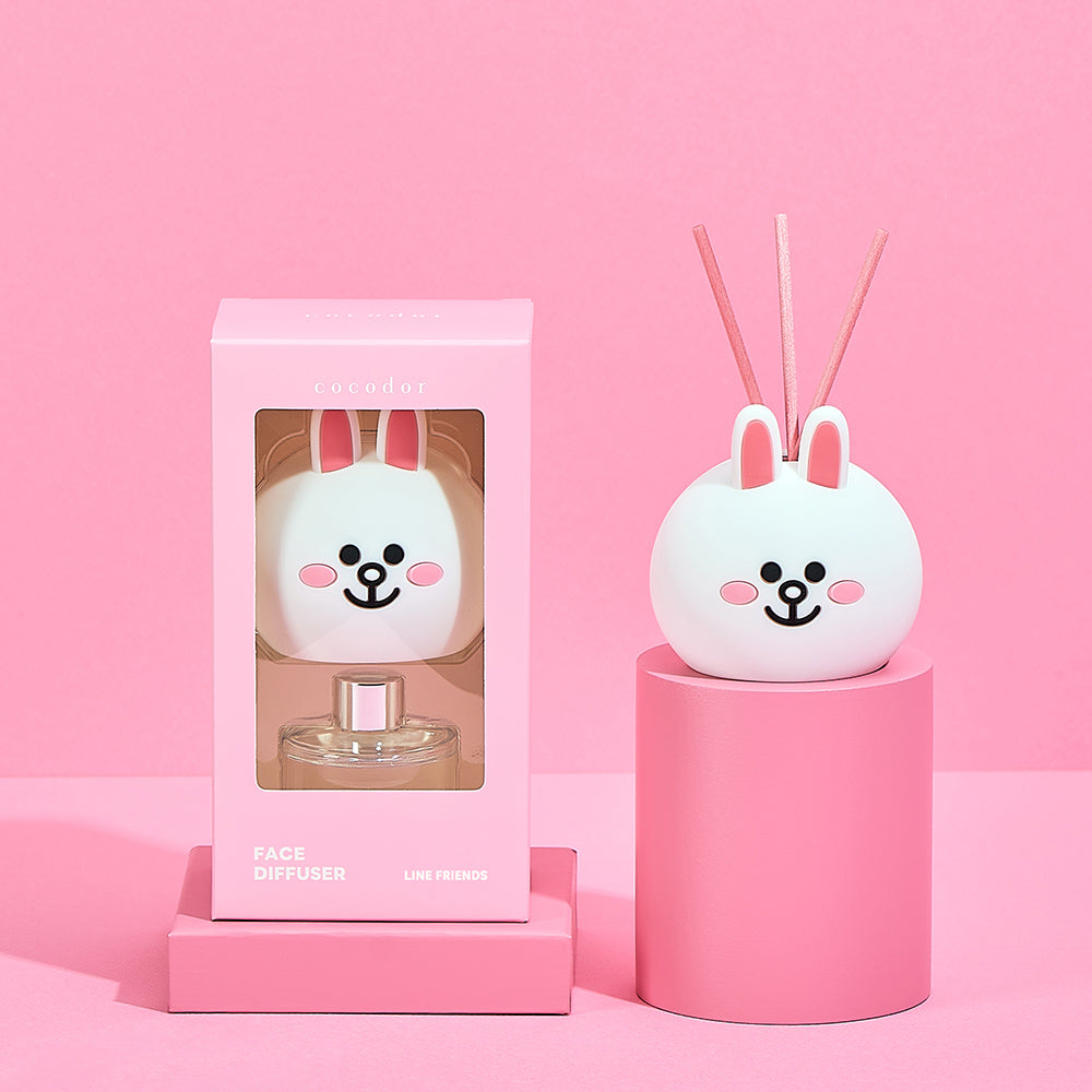 LINE FRIENDS HOUSEHOLD_ 코니 (플라워 마켓) 라인프렌즈 페이스 디퓨저(50ml)