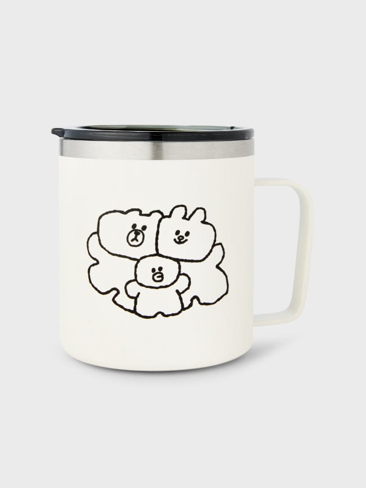 LINE FRIENDS HOUSEHOLD 단품 라인프렌즈 캠프컵 (400ml)