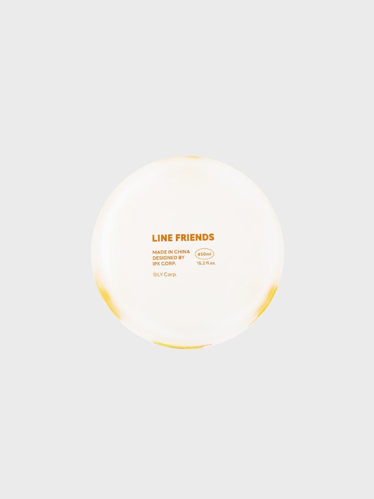 LINE FRIENDS HOUSEHOLD 단품 라인프렌즈 샐리 실리콘 글라스 콜드컵 (450ml)