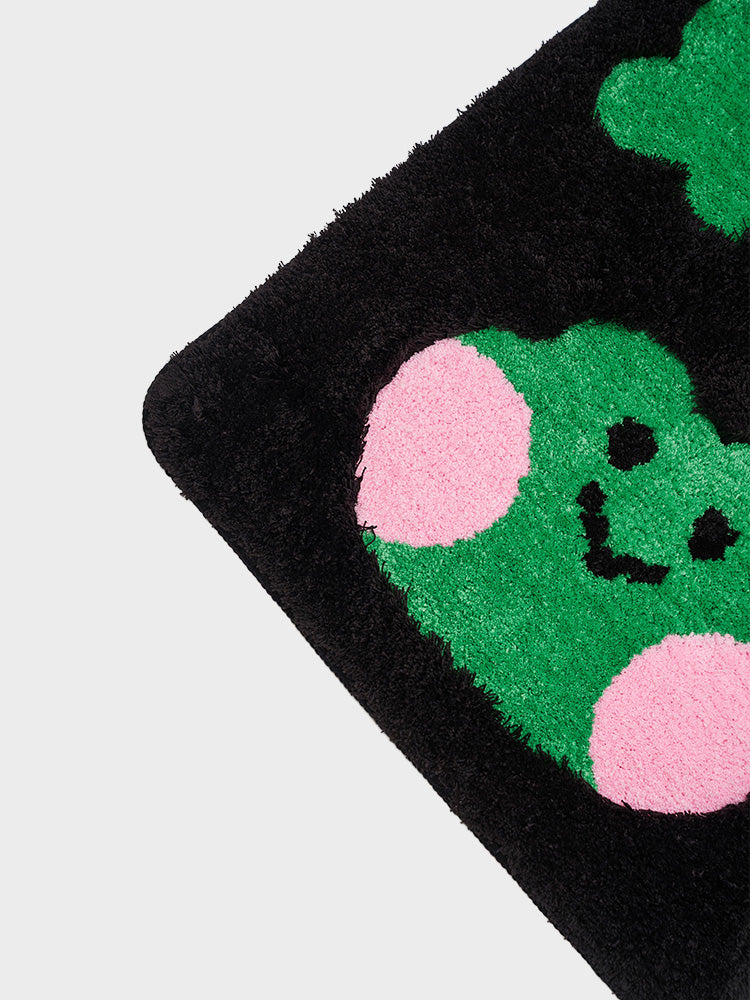 LINE FRIENDS HOUSEHOLD_LIVING_ 단품 미니니 x 드롭드롭드롭 레니니 스퀘어 매트