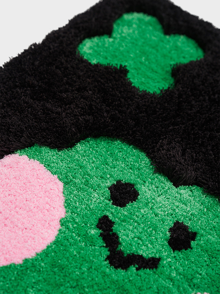 LINE FRIENDS HOUSEHOLD_LIVING_ 단품 미니니 x 드롭드롭드롭 레니니 스퀘어 매트