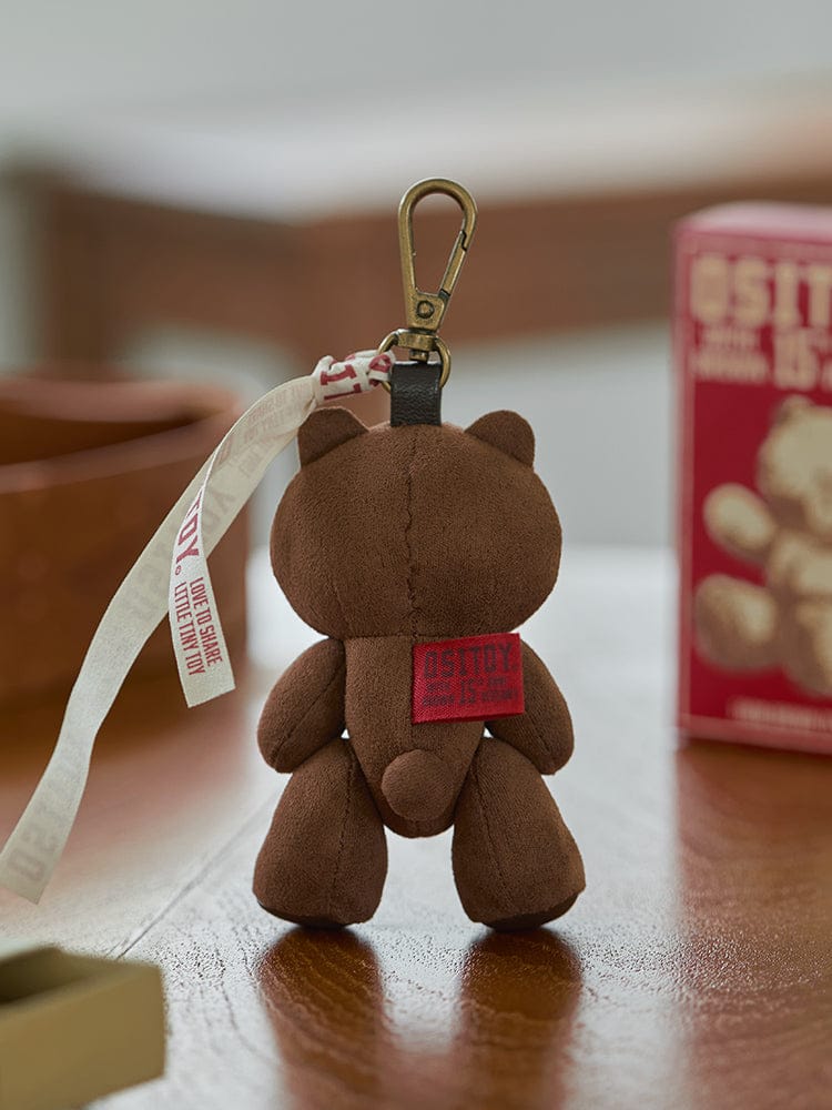 LINE FRIENDS KEYRING_ 브라운 라인프렌즈 브라운 오시토이 인형 키링