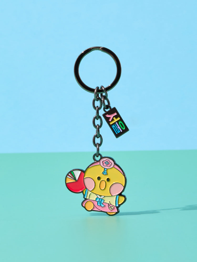 LINE FRIENDS KEYRING_ 샐리니 라인프렌즈 미니니 서울 에디션 메탈 키링