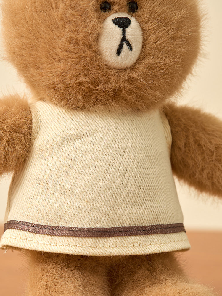 LINE FRIENDS KEYRING_ 단품 라인프렌즈 초코 쁘띠 클로젯 인형 키링