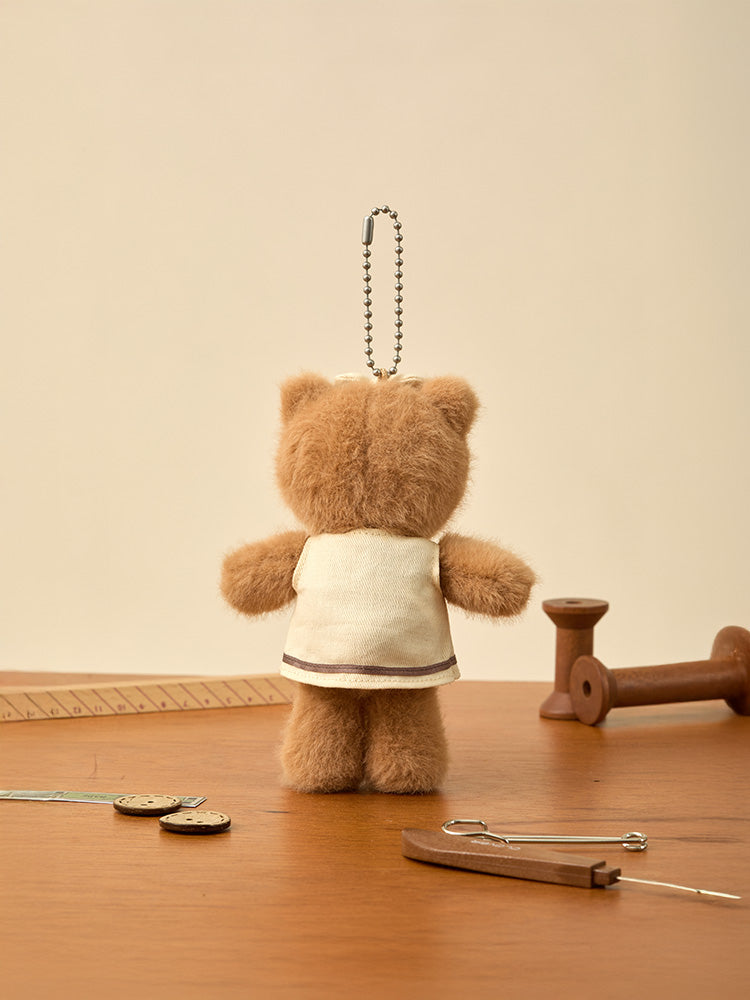 LINE FRIENDS KEYRING_ 단품 라인프렌즈 초코 쁘띠 클로젯 인형 키링