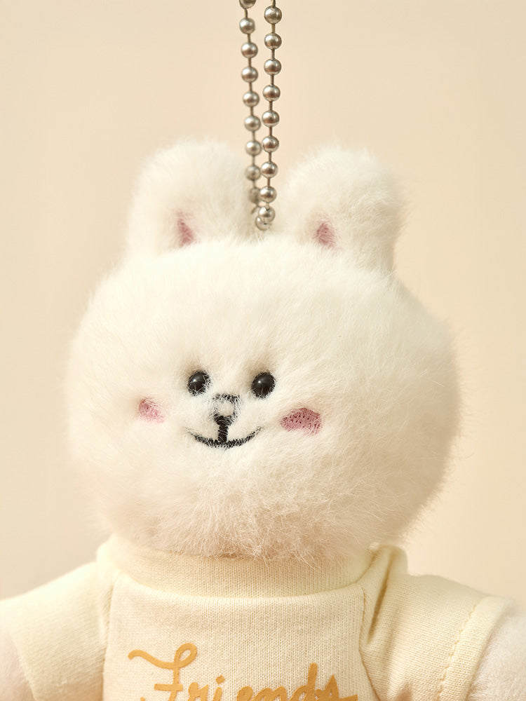 LINE FRIENDS KEYRING_ 단품 라인프렌즈 코니 쁘띠 클로젯 인형 키링